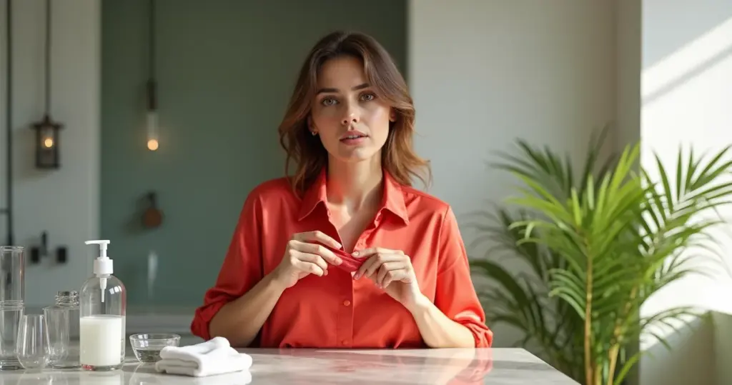 Como tirar mancha de batom de roupa colorida sem estragar a peça Como tirar mancha de batom de roupa colorida sem estragar a peça