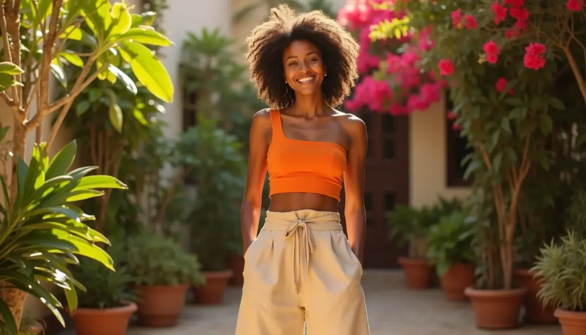 47 Ideias de Como Usar Calça Larga Sem Perder a Feminilidade