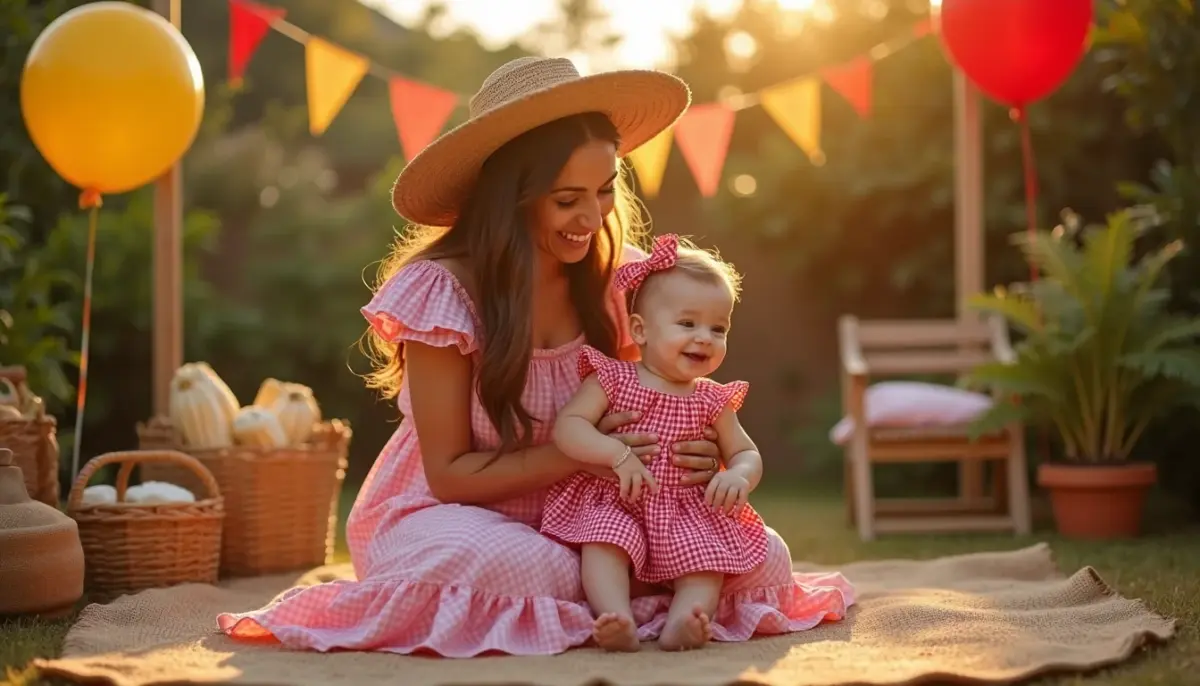 Ideias de decoração para festa junina de 1 aninho