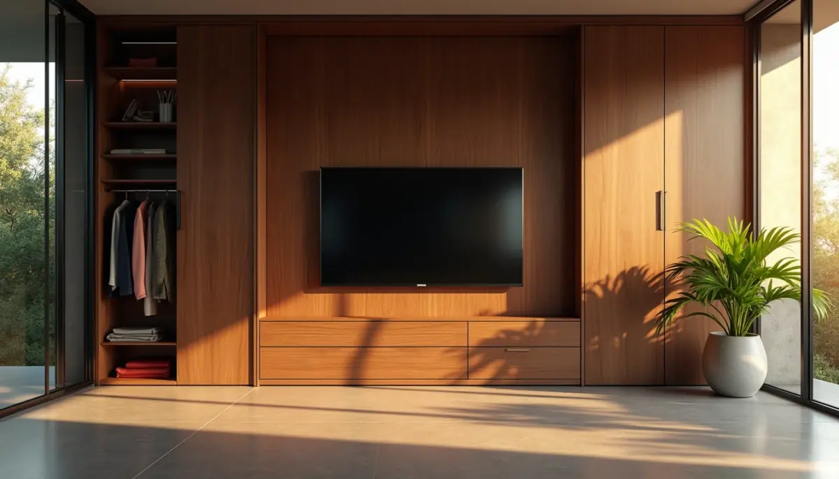 47 ideias de guarda roupa com tv embutida para 2026