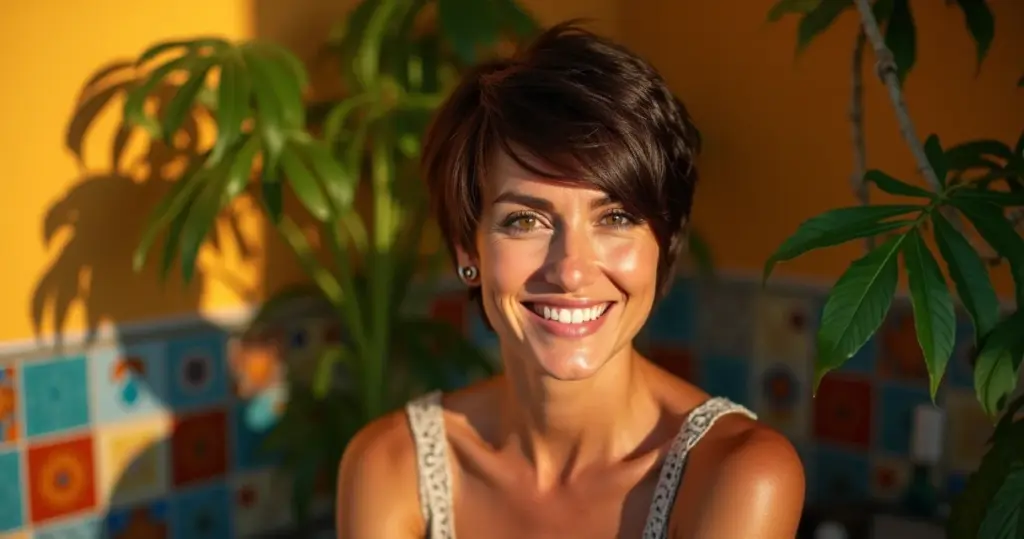 Cortes Curtos para Rosto Redondo: Ideias que Alongam o Visual