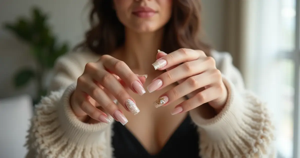 50+ Ideias de Unhas Bailarina Decoradas que Vão Alongar Seus Dedos