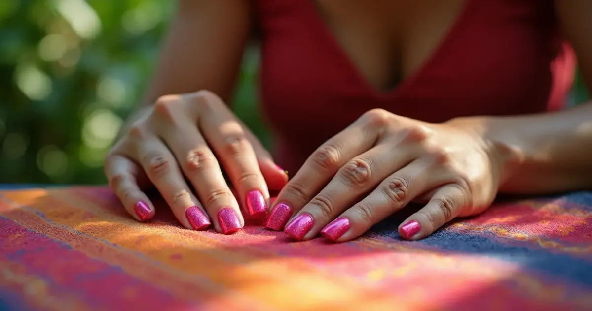 15 Ideias de Unhas Rosa com Glitter Que Brilham 3x Mais (2026) 15 Ideias de Unhas Rosa com Glitter Que Brilham 3x Mais (2026)
