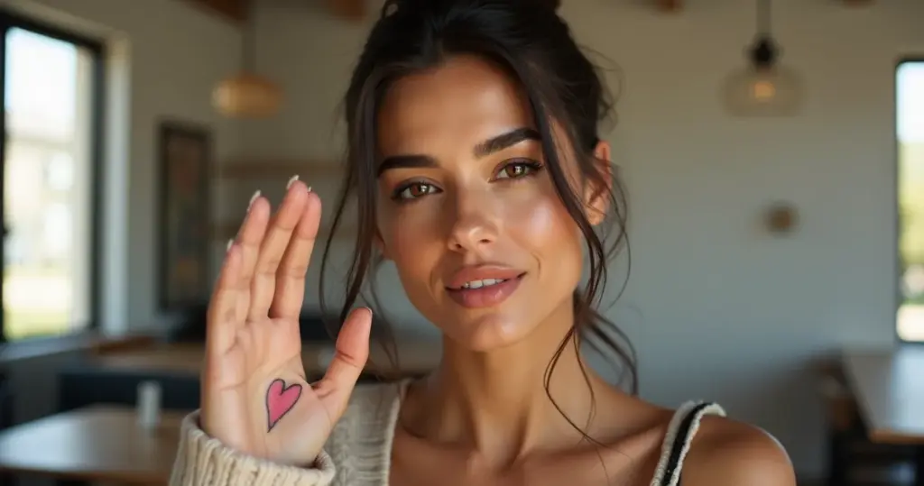 107 Ideias de Tatuagem Coração Dedo Feminina Delicada + Dicas que Duram