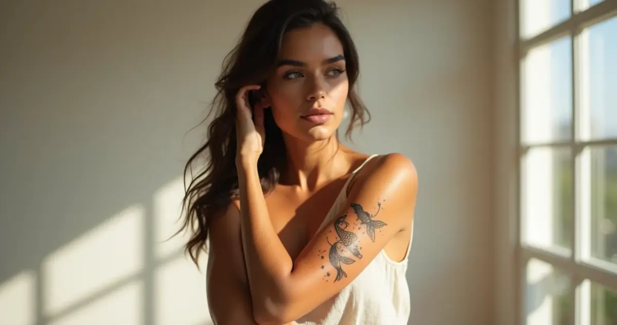 45 Ideias Tatuagem Signo Peixes Feminina Delicada: Escolha a Sua