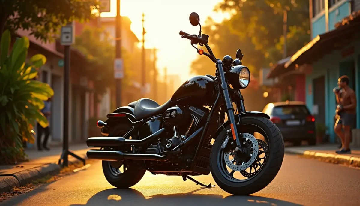 77 Ideias de Moto Preta Grande que Impõem Respeito em 2026