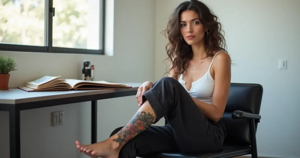 Quanto custa tatuagem panturrilha feminina? A tabela que vai salvar seu orçamento