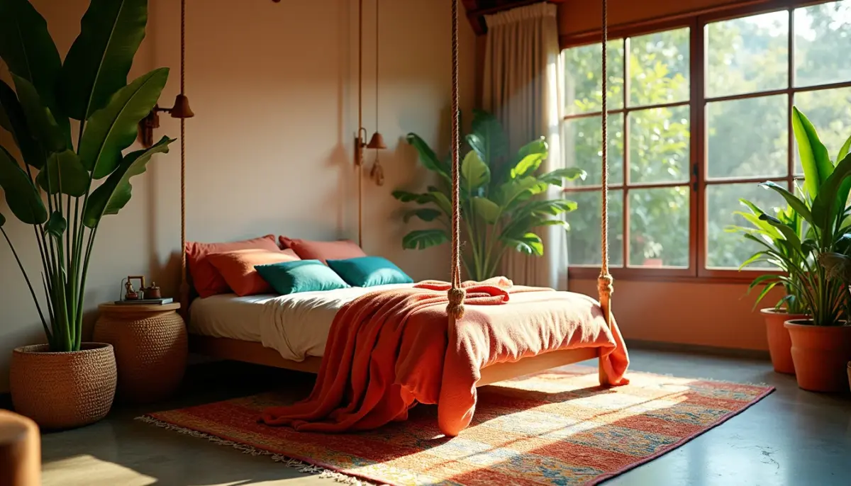 60 Ideias de Quarto com Cama Suspensa para Ganhar Espaço
