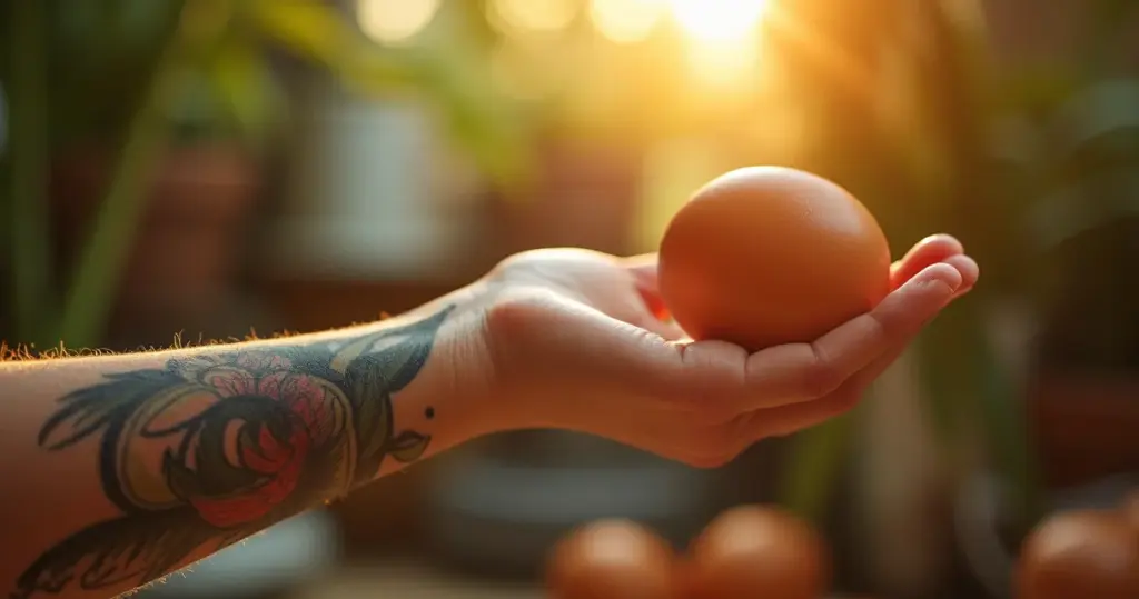 Quem faz tatuagem pode comer ovo? O detalhe que acelera sua cicatrização