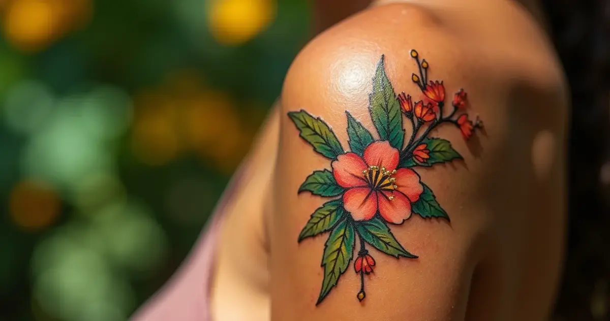 Ramo Tattoo Desenho: Veja Ideias, Significados e Estilos