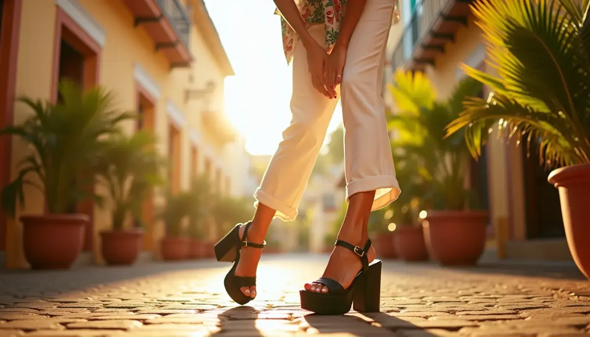 47 looks com sandália plataforma preta para arrasar em 2026