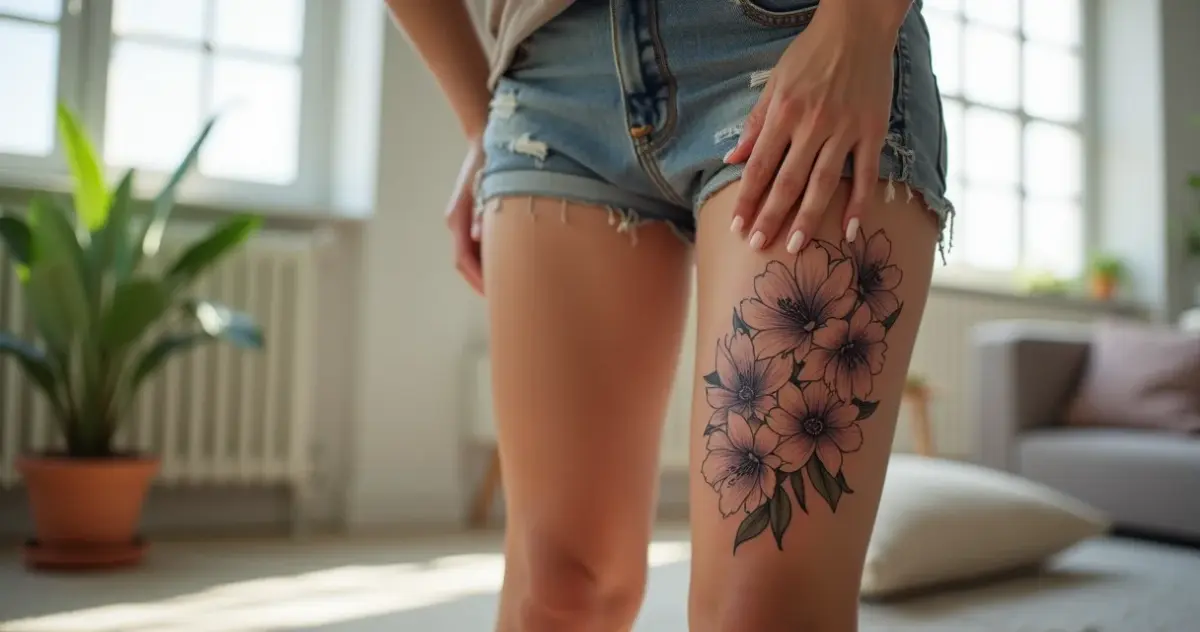 8 Ideias de Tatuagem de Flor na Perna: Escolha a Sua com Significado 8 Ideias de Tatuagem de Flor na Perna: Escolha a Sua com Significado