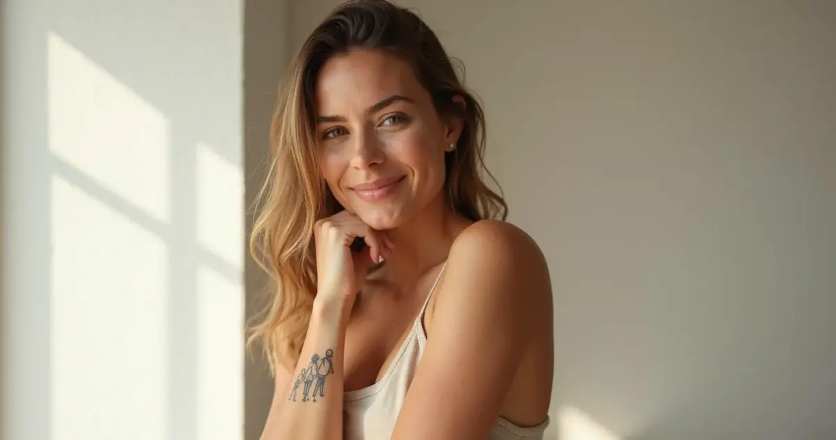 28 Ideias de Tatuagem Família Delicada: Traço Fino que Fala Baixo 28 Ideias de Tatuagem Família Delicada: Traço Fino que Fala Baixo