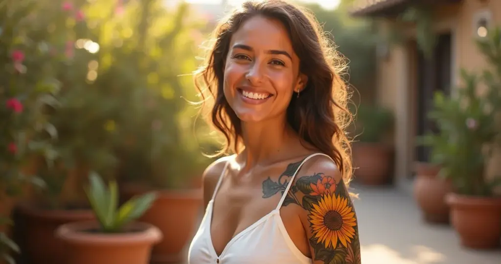 12 Ideias de Tatuagem Girassol: Transforme Sua Pele em Luz