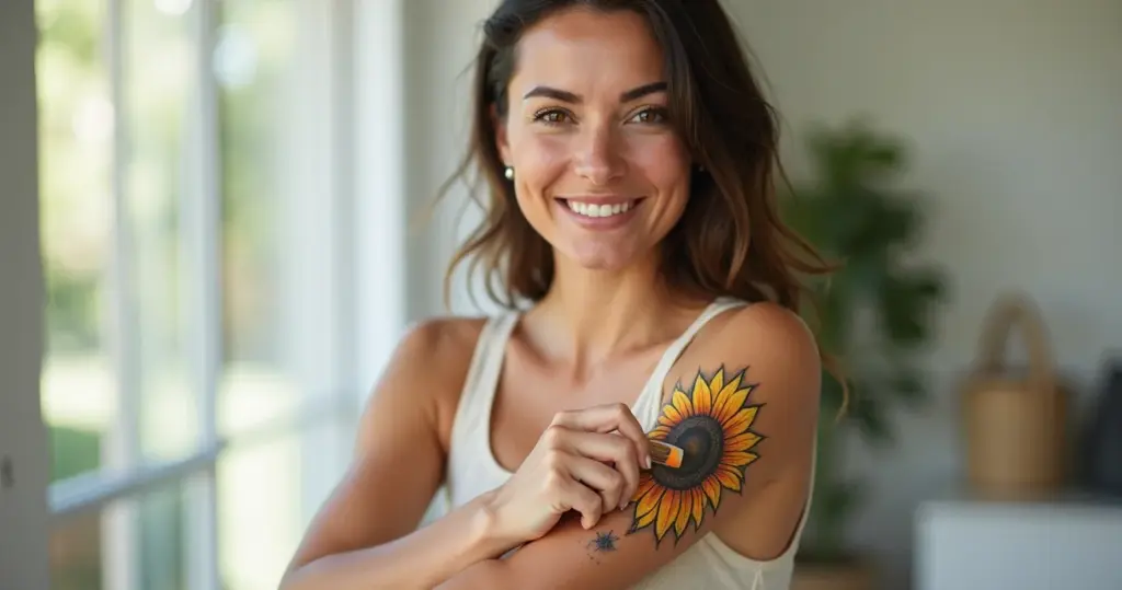 Tatuagem girassol desbotada como cuidar: 5 passos para cores vibrantes