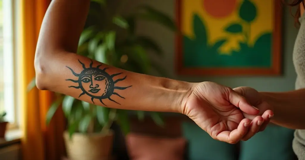12 Ideias de Tatuagem Lua e Sol: Equilíbrio na Sua Pele 12 Ideias de Tatuagem Lua e Sol: Equilíbrio na Sua Pele