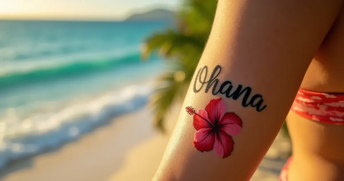 Tatuagem Ohana: Descubra o Significado Havaiano e Ideias Inspiradoras