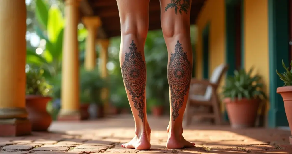 23 Ideias de Tatuagem para Panturrilha: A Área Mais Versátil e Menos Dolorosa