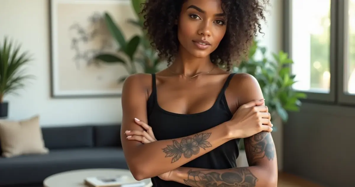 Tatuagem sombreada ou traço fino braço feminino: qual vale seu investimento?
