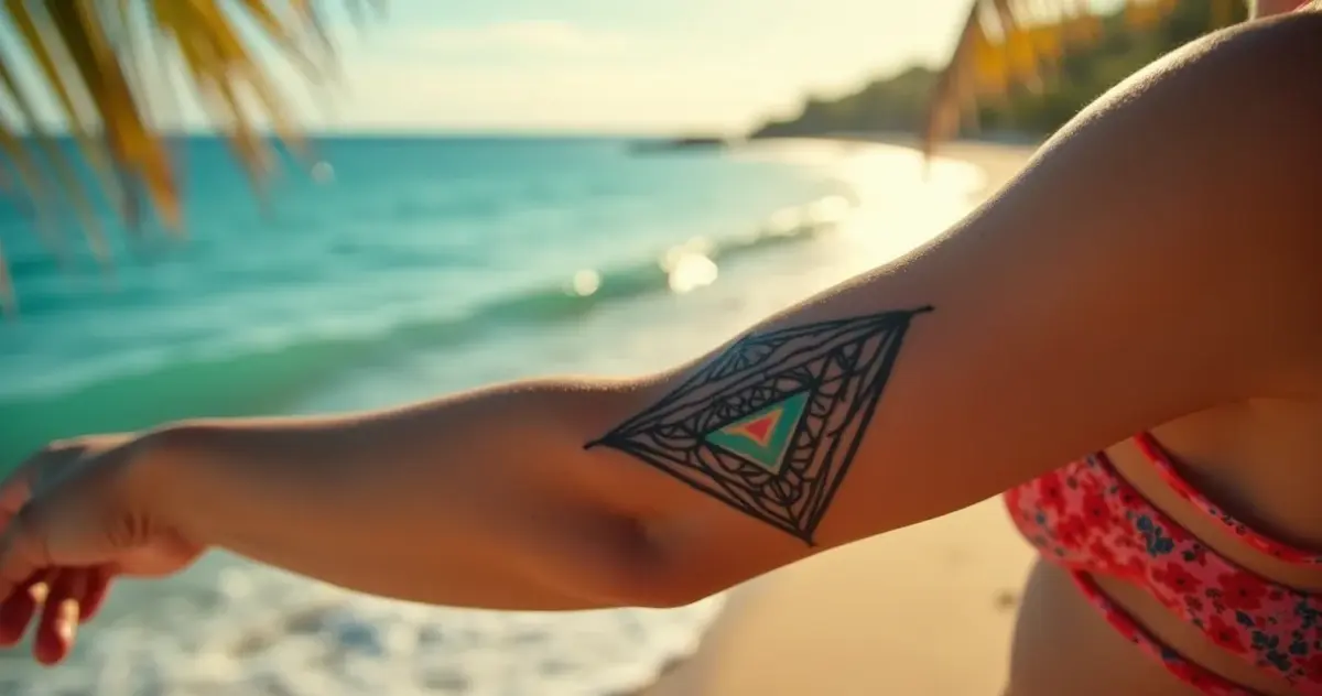 Tatuagem Triângulo: O Significado Secreto Que Transforma Sua Pele