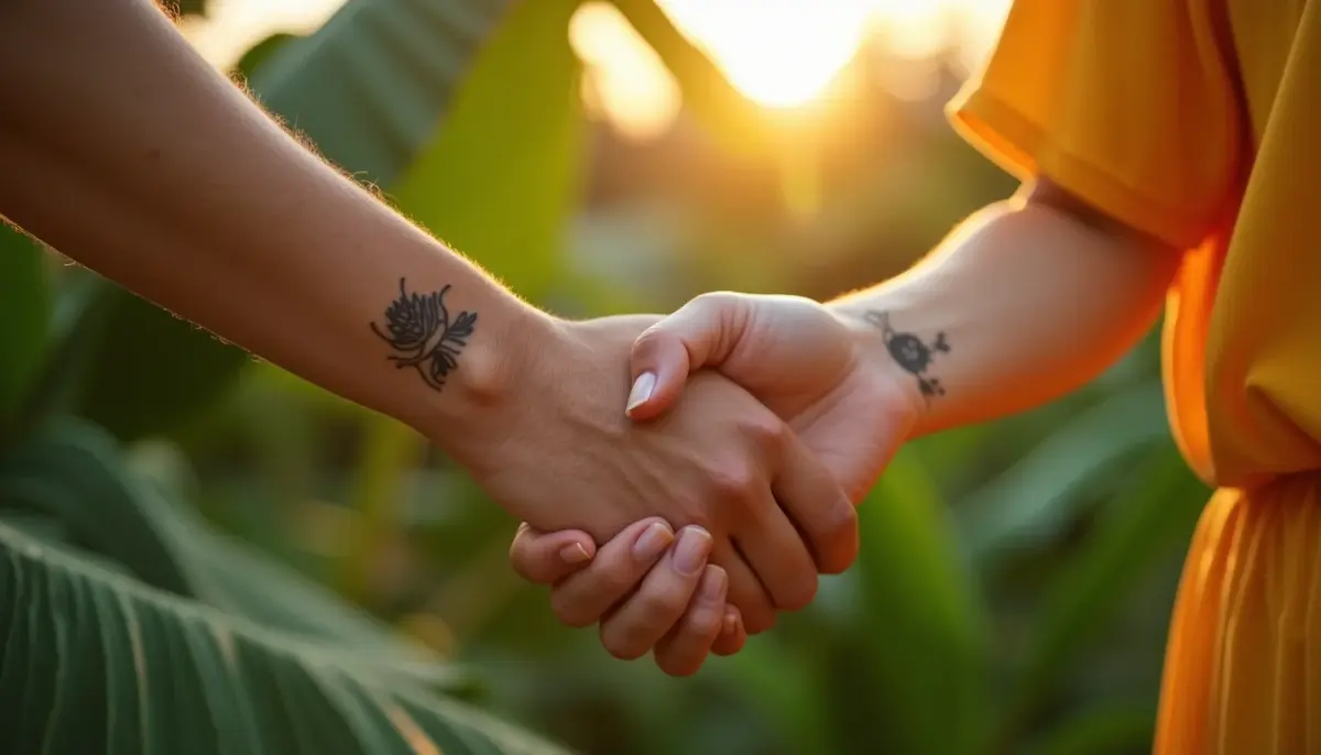 75 ideias de tatuagens de casal pequena e discreta para 2026