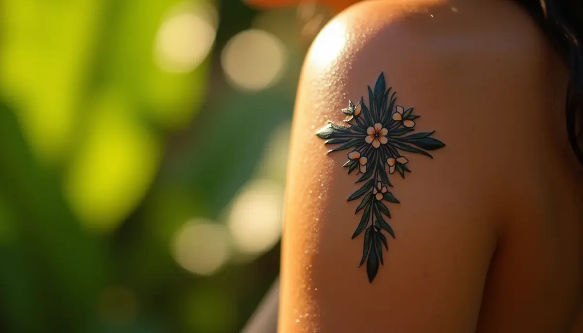 74 ideias de tatuagens de cruz para você se inspirar agora