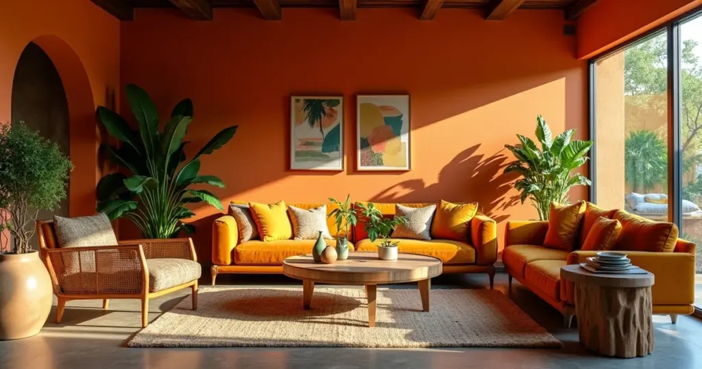 Tendências de cores para sala de estar em 2026: veja as apostas