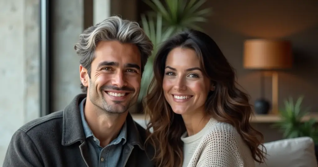 Tonalizante castanho médio masculino fios brancos: natural e econômico