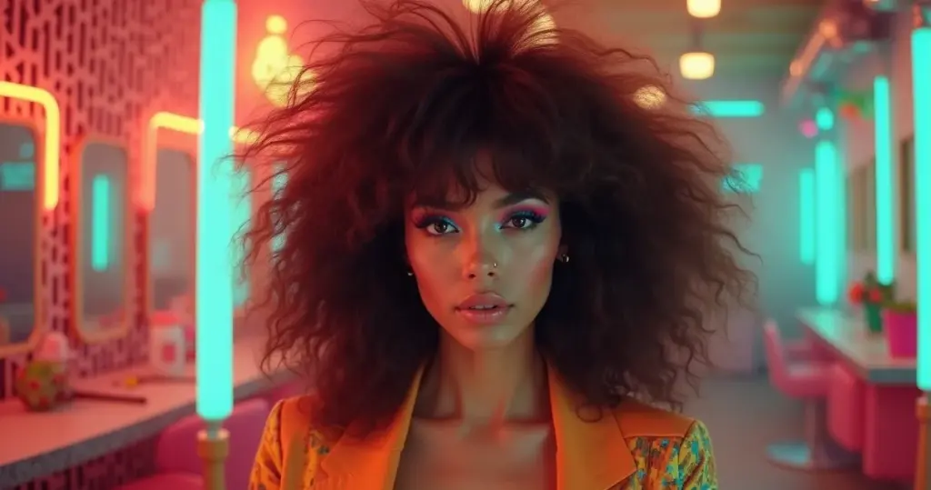 Franja anos 80 que não cai: tutorial passo a passo com volume duradouro