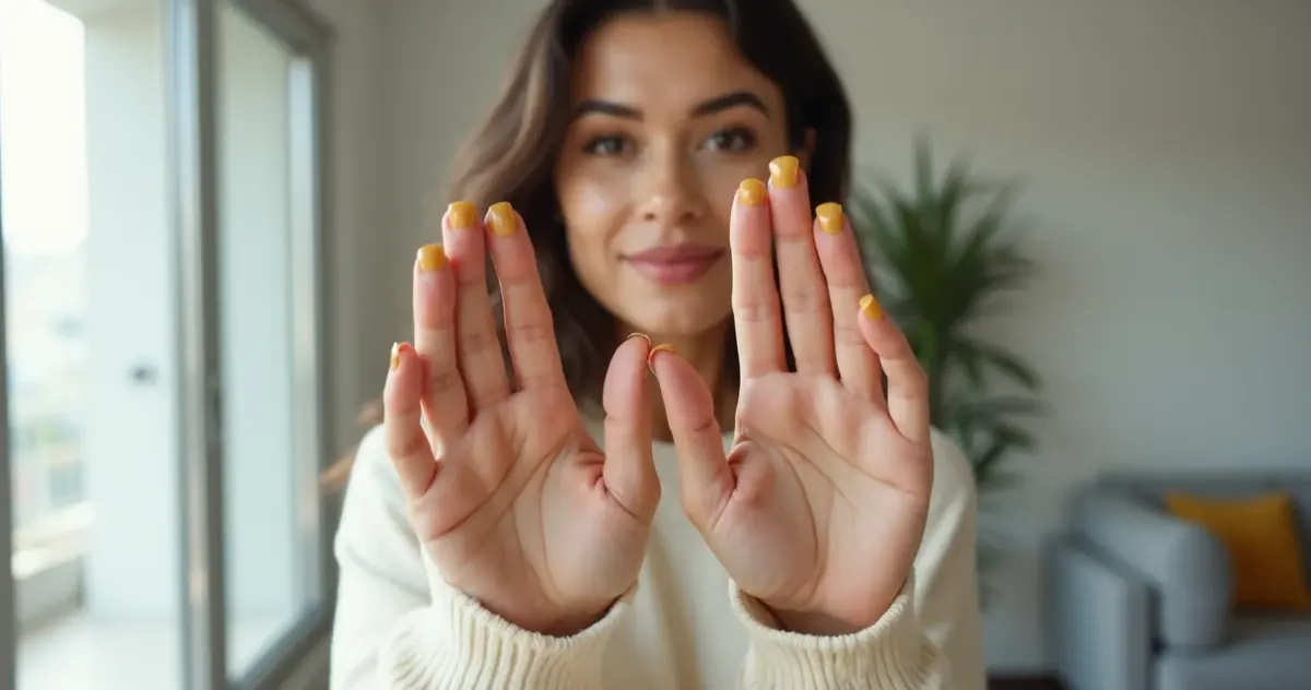 Unha amarela micose ou esmalte: o teste de 30s que define seu tratamento Unha amarela micose ou esmalte: o teste de 30s que define seu tratamento