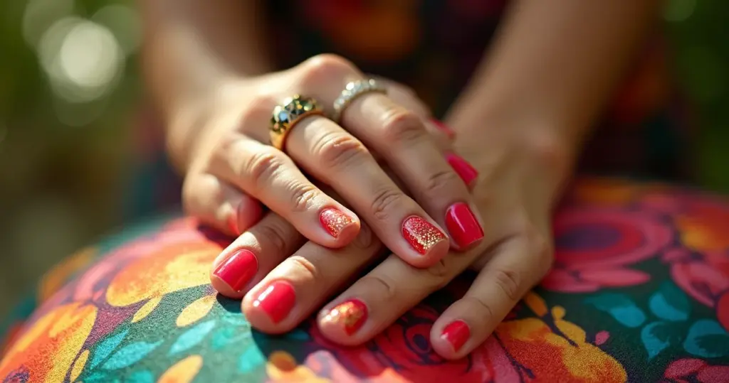 27 Ideias de Unha com Brilho: Do Cintilante ao Glitter Perfeito 27 Ideias de Unha com Brilho: Do Cintilante ao Glitter Perfeito