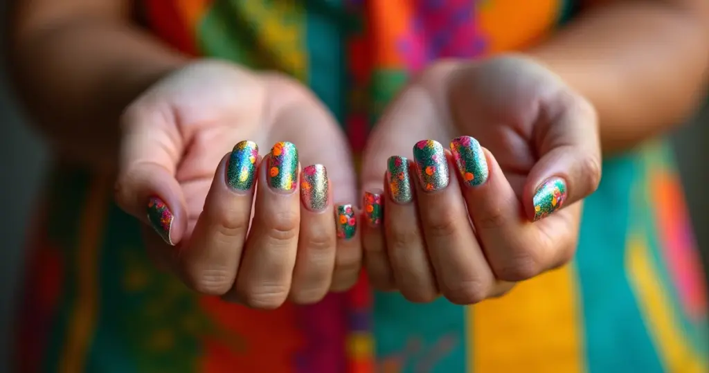 27 Ideias de Unhas Decoradas para o Carnaval que Brilham até Quarta