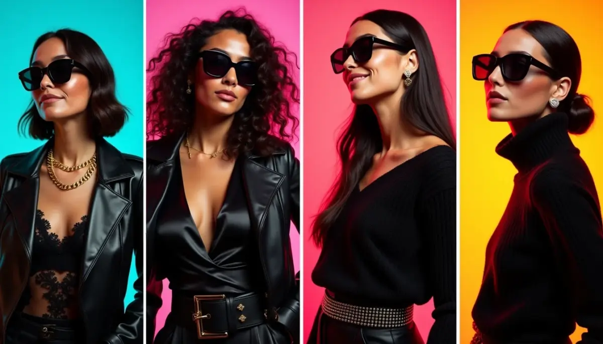 30 Looks All Black Feminino para 2026: Dicas de Texturas e Acessórios