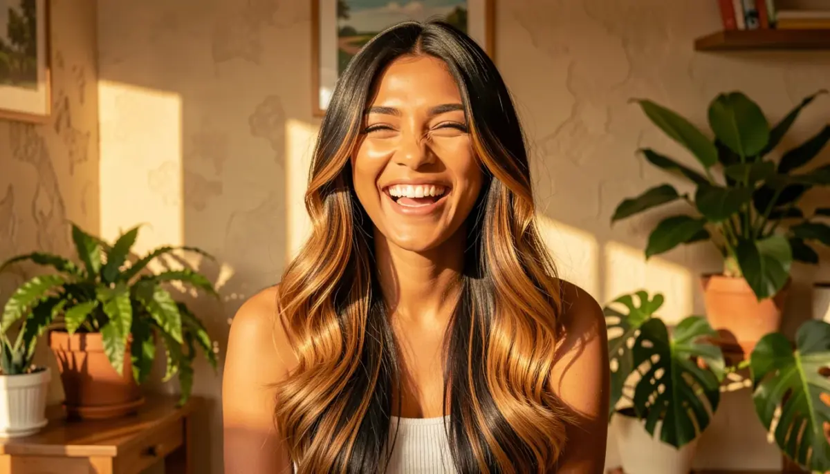 44 Ideias de Balayage em Cabelo Preto para 2026