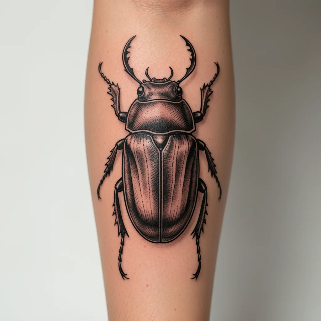 besouro tatuagem miolo 14