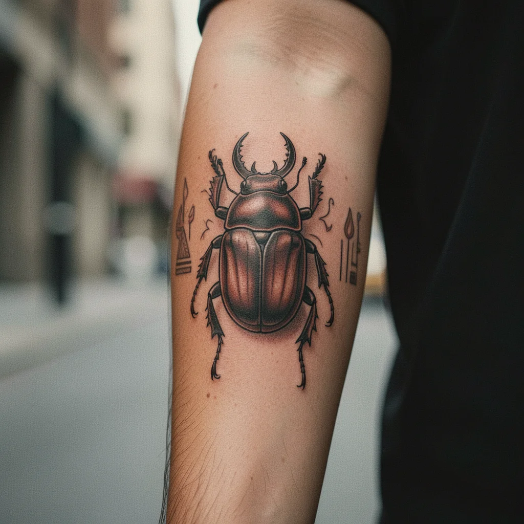 besouro tatuagem miolo 3