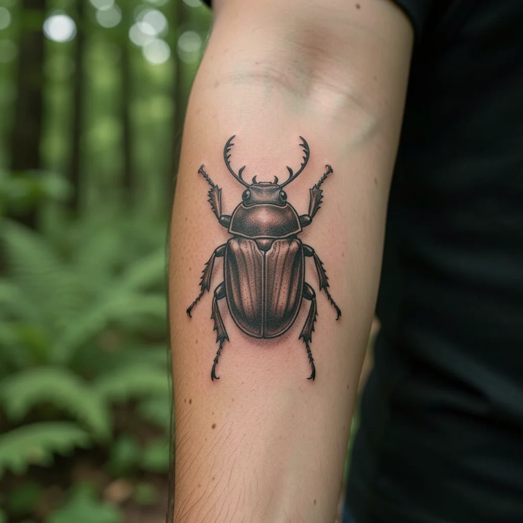 besouro tatuagem miolo 5