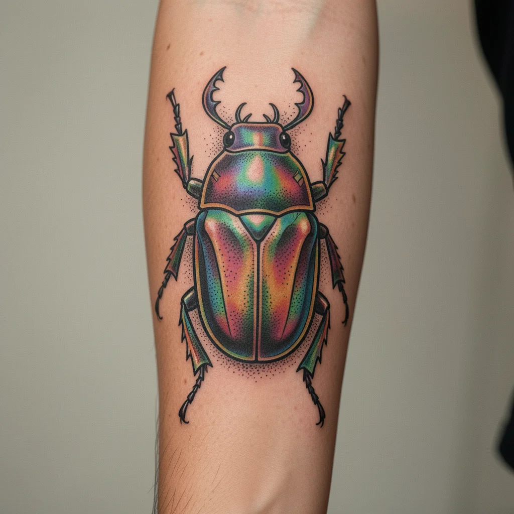 besouro tatuagem miolo 6