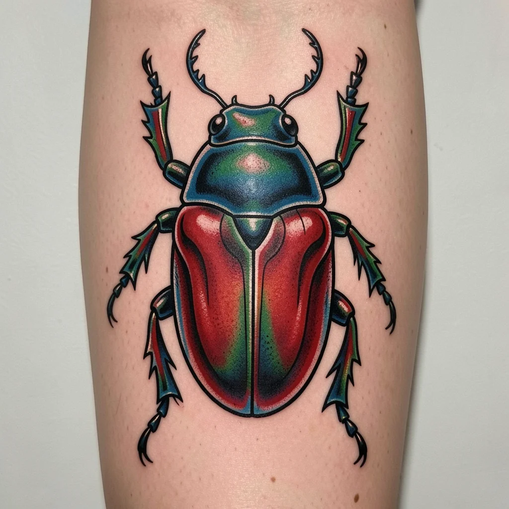 besouro tatuagem miolo 9