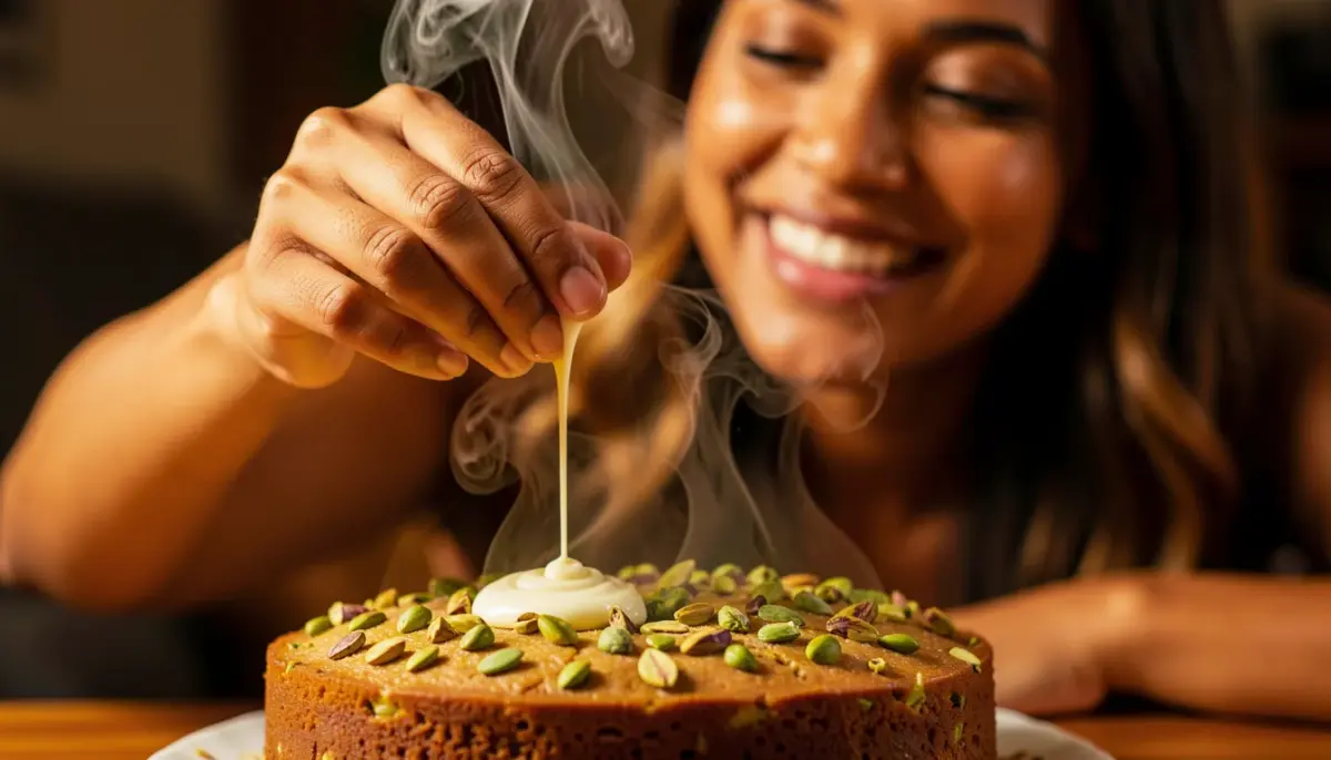 Bolo de Pistache com Chocolate Branco: Receita Fofinha e Úmida Bolo de Pistache com Chocolate Branco: Receita Fofinha e Molhadinha