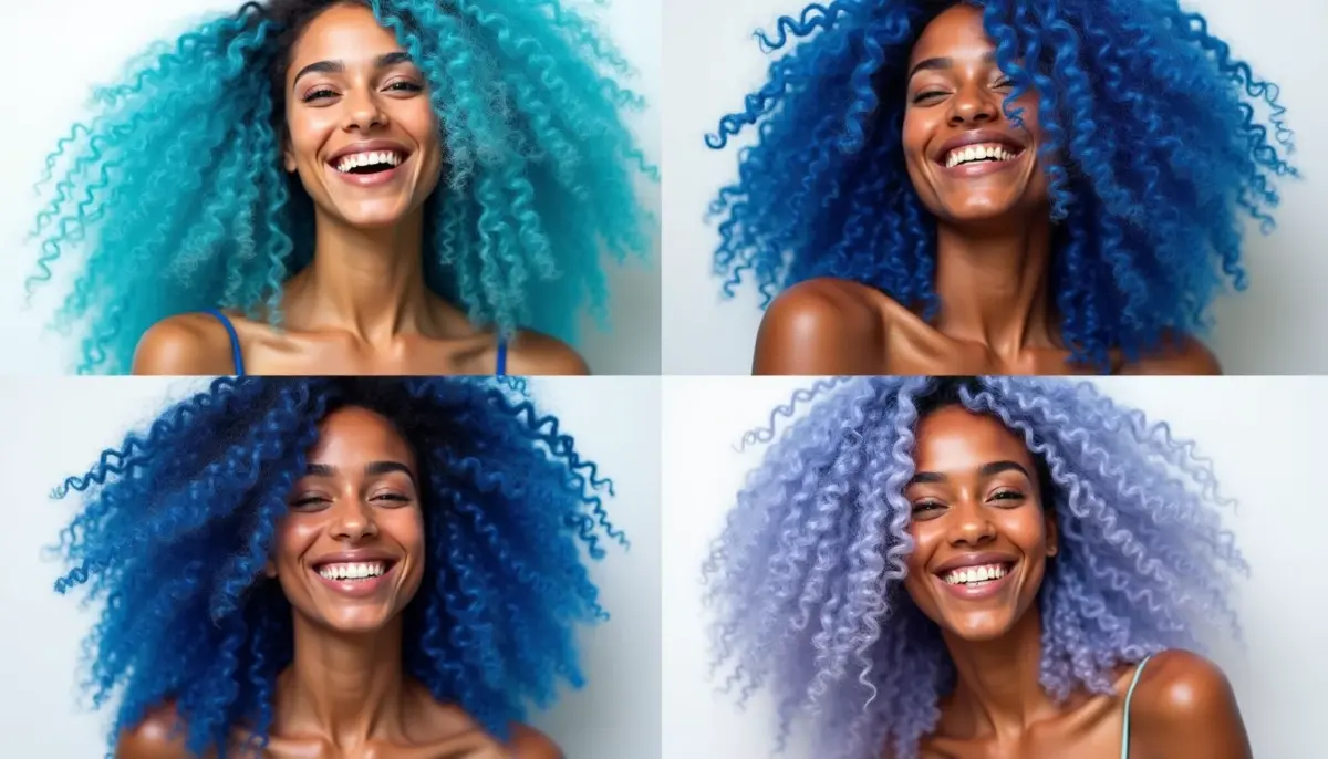 33 Ideias de Cabelo Cacheado Azul para Você Usar em 2026
