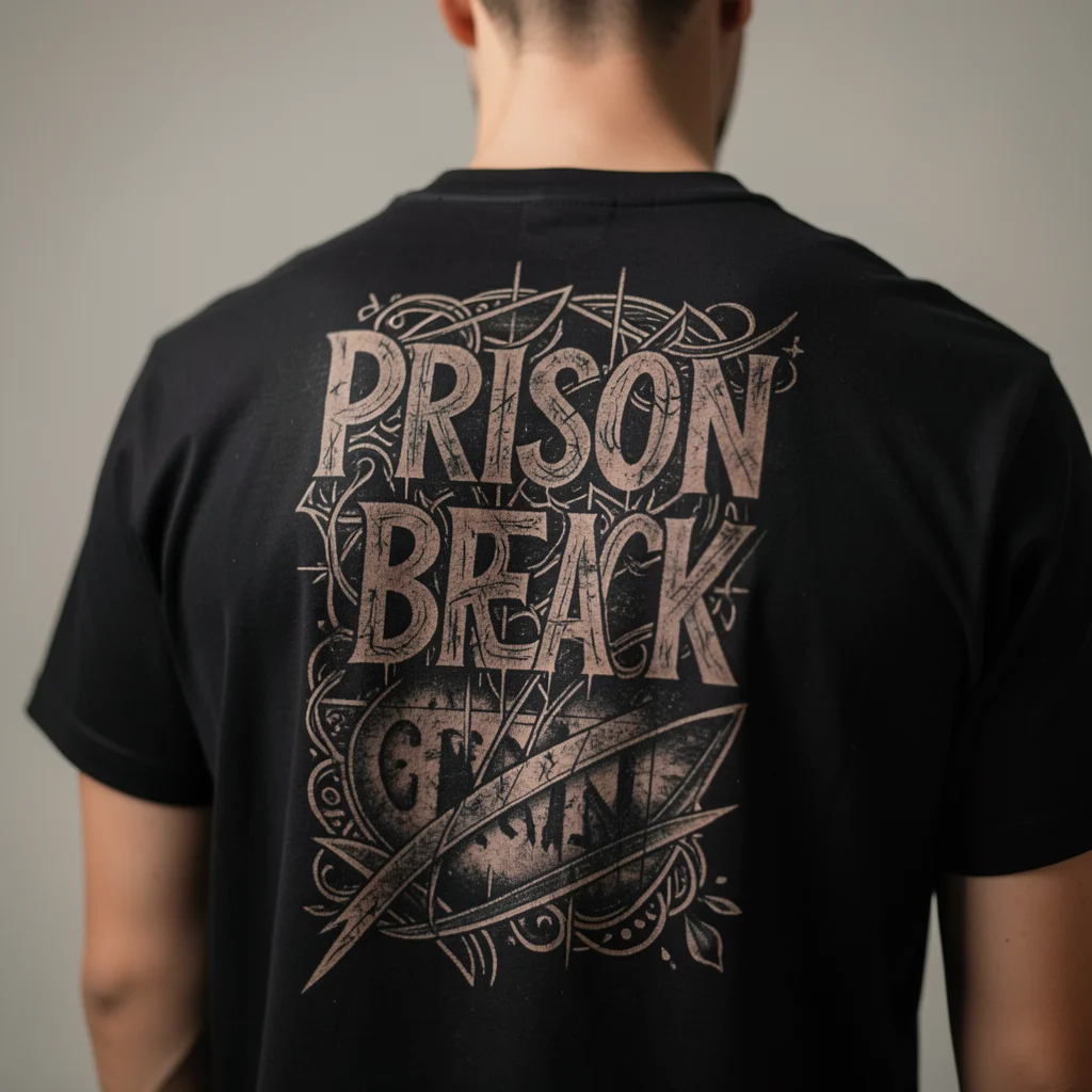 camisa prison break tatuagem miolo 9