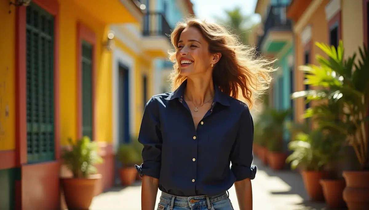 57 looks com camisa Tommy Hilfiger feminina para arrasar
