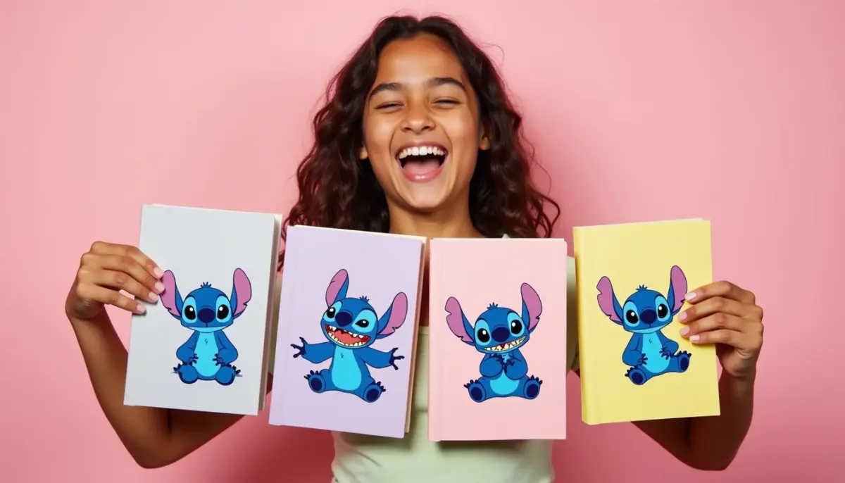 47 Ideias de Capa de Caderno Stitch Para Imprimir Grátis em Casa