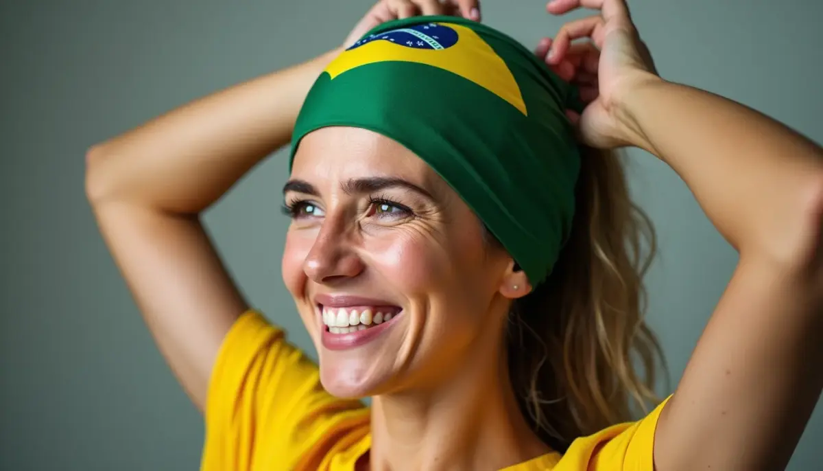 Como Amarrar a Bandeira do Brasil na Cabeça em 5 Minutos
