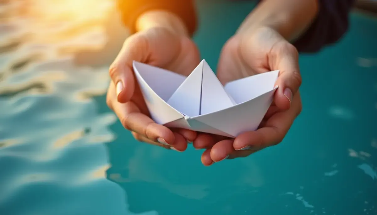 Como Fazer um Barquinho de Papel que Flutua: Passo a Passo Fácil