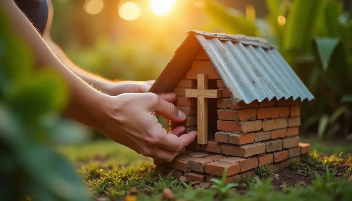 Como Fazer uma Capela no Jardim: Passo a Passo com Materiais Baratos