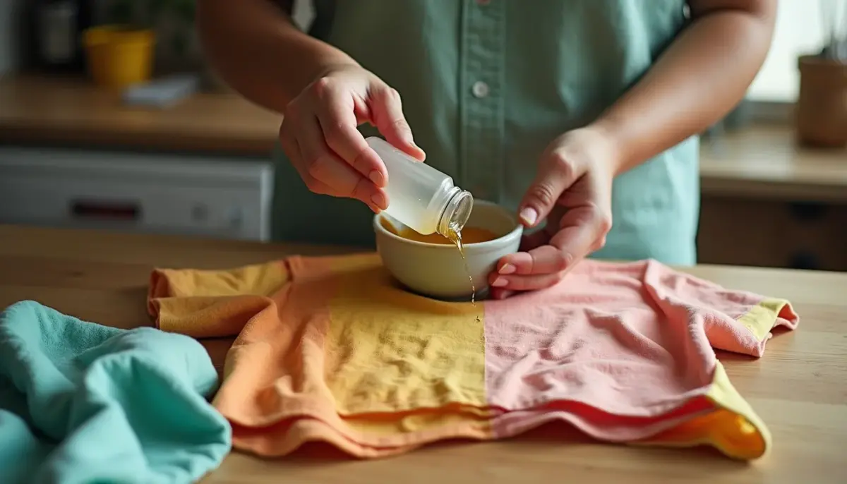 Como tira mofo de roupa colorida sem desbotar com 1 ingrediente de cozinha