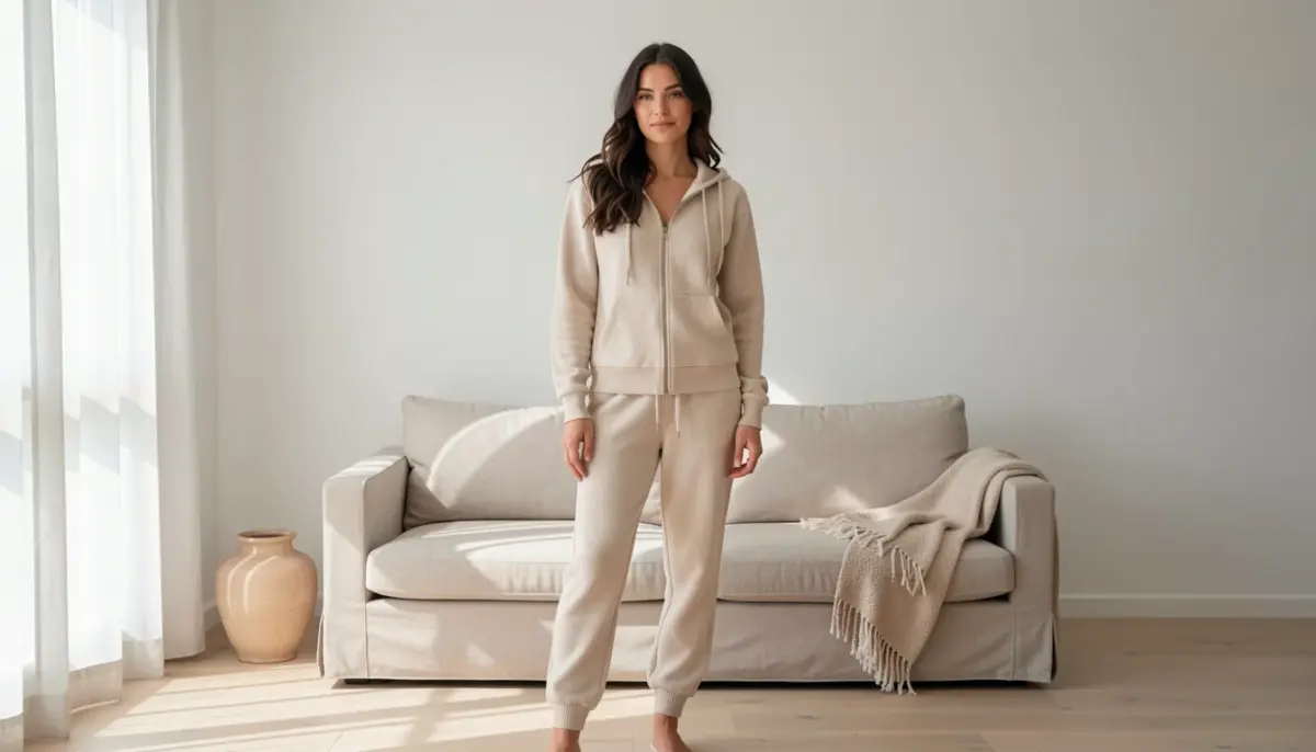 Conjunto de moletom feminino luxo