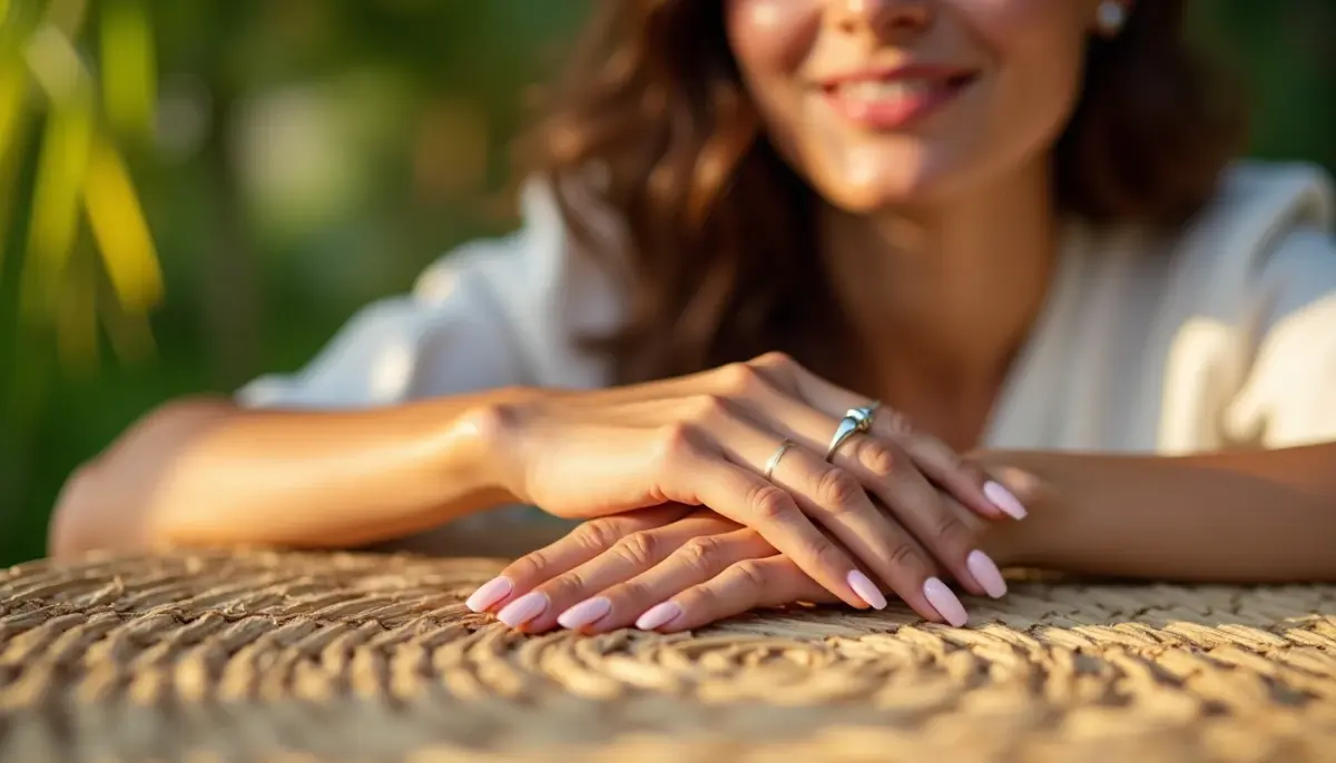 50 delicadas unhas em gel simples para você se inspirar